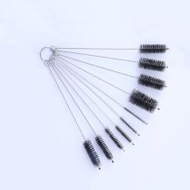 Choyclit - 10PCS Bottle Cleaning Brushes, Tube Brush, Narrow Neck Bottles, Pipe Cleaner, Nylon Bottle, Airbrush Nozzle, Straw Glasses, Kitchen