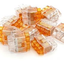 10pcs connecteurs de câble de borne enfichables 3 voies helacon plus mini