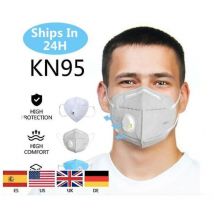 10pcs N95 Valve Mask 5 Layer Flu Anti Infection N95 Protective Masks Ffp2 Respirator Pm2.5 Safety Same As Kf94 Ffp3
