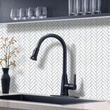 10Pcs Peel and Stick 1.2mm Backsplash Tiles