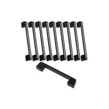 10pcs poignée meuble entraxe 160mm-poignée porte cuisine noire poignee barre meuble poignee de cuisine noire 160mm