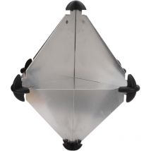 Jeffergarden - Réflecteurs radar en aluminium de Type octaédrique, 10 pièces, 12x12 pouces, pour voiliers, bateaux à moteur