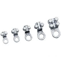 10PZ capicorda a morsetto sezione mmq 50 - foro mm 15