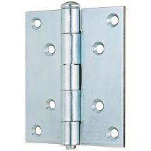 10PZ cerniera acciaio zincato ART.127 mm 63 x 63