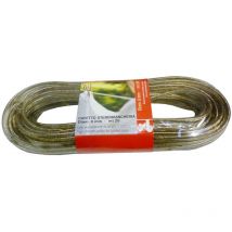 Confezione filo stendibiancheria trasparente in ottone 6 mm 20 mt