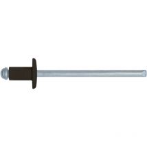10PZ confezione rivetti testa di moro 4,0X10 da PZ.100