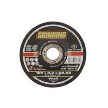 10pz Dischi Da Taglio Centro Depresso Per Ferro Mm.125 - Mm.125x3,2 Foro 22,2 Da Taglio Per Ferro