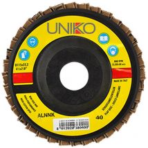 10PZ disco lamellare per ferro ø 115 gr. 80 codice 5012414