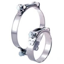 10PZ fascetta stringitubo professionali mm. 74-79