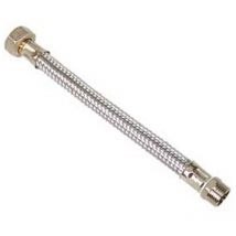 10PZ flessibile inox DN8 M3/8 - F1/2 - M3/8 - F1/2 CM.40