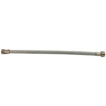 10PZ flessibili inox maschio 1/2 femmina 3/8 cm. 30 dn 10
