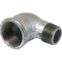 10PZ gomito a 90 m/f in ghisa figura 92 mis. 1/2