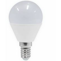 10PZ led sfera W7,0 E14 800LM 3000K calda