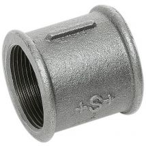 10PZ manicotto ghisa zincata GR.1/2 figura 270