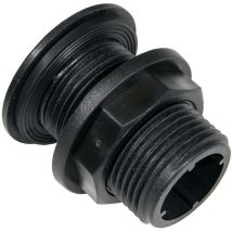 10PZ raccordo nylon dir. per cassoni m. 1.1/4