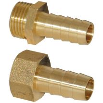 10pz Raccordo Portagomma 1/2 M X 14 Per Metano
