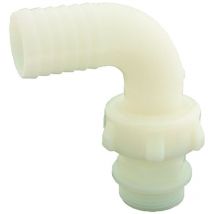 10PZ raccordo portagomma curvo ø 35 x 11/4