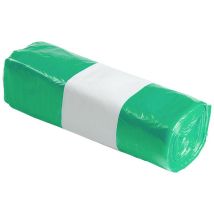 Sacchi nettezza urbana 50x60 cm Verde 15 pz – Polietilene ad alta densità – Spessore 15 micron