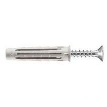 10BLISTER tassello in nylon con vite tsp pz pa 6 T6/VA - MM.5X25, in conf. self service PZ.10