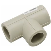 PPR T-Stücke 25 mm – 10 Stück – Polypropylen (PP) – Ideal für Sanitärinstallation und Heizkörperanbindung