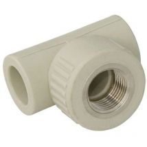 PPR T-Stück mit IG 25x3/4" Schweißtechnik PP-R