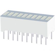 Kingbright - DC-10CGKWA LED-Bargraph 10fach Grün (b x h x t) 25.4 x 10.16 x 8 mm