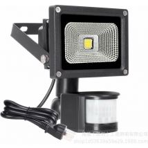 Dhklfa - 10W led Floodlight Motion Sensor 60 led Powerful Outdoor led Spotlight, Warm White Led Outdoor Lighting, Garden Terrace Garage Patio Barn