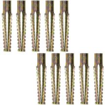 10x Chevilles à Expansion en métal - М8x60mm - pour Fixation en béton, béton cellulaire, Carreaux de plâtre