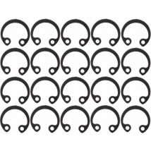 Cyclingcolors - 10x Circlip interne bague de retenue pour alésages en acier inoxydable din 472 Anneau de retenue Inox Rondelle Blocage Pince