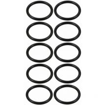 10x Joint torique rond d'étanchéité haute précision en caoutchouc nitrile nbr noir din 3771 O-ring Huile Carburant Moteur Valve Rondelle Outillage