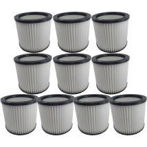 10x Rund-Filter Lamellenfilter Patrone für Aqua Vac 950 91171175 95035 AquaSteel40 AZ90304-12 AZ90304-75 AZ90306-12A AZ9171175 AZ91951-10 EuromacV10
