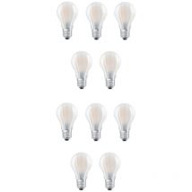 10x Bellalux Lampadina led E27 cla 8W Cool White 4000K
