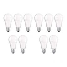 10x Bellalux LED-Lampe E27 cla 13W Cool Daylight 6500K