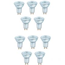 10x Bellalux Reflektorlampe GU10 PAR16 6.9W Warmweiß 2700K 36°