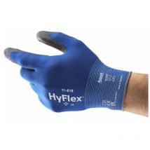 11-618 Size 11, 0 Mechanical Protection Gloves - Black Blue - Ansell