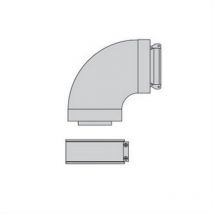 Beretta 1100089 - Winkel Alu Fumisterie 90° 60/100 Standard