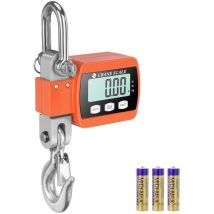Sunxury - 1100lbs Digital Hanging Crane Scale with Cast Aluminum Case, 500Kg Heavy Duty Scale for Construction Factory Building Hunting (1100lbs,