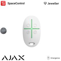 110753 - Superior - Spacecontrol S (8pd) - Drahtlose Bidirektionale Fernbedienung Mit Panikknopf (superior Edition) - Farbe White - Ajax 
