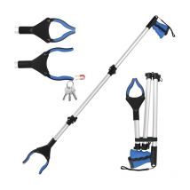Sinbinta - 110cm Greifzange für Senioren - Faltbare Greifzange mit starkem Griff und 360° Drehkopf, Ergonomischer Greifer für Senioren, Robuste