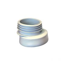 Rubber Offset Toilet Pan Connector Extension 110mm