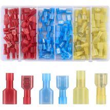 110pcs boîte en nylon imperméable à l'eau connecteur câblage, borne d'accueil fil, mâle femelle