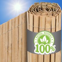 Urfence - 110x300 Bambus Sichtschutz Zaun Balkon Sonnenschutz Sichtschutzmatte Gartenzaun