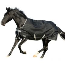 145 cm, Noir: Couverture imperméable pour paddock Participation à l'anniversaire de Bucas 150 g