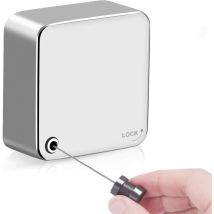 3,5m Adjustable Stainless Steel Clothes Airer - No Drilling and Wall Mounted - High Performance Clothes Airer with Glue and Screws - Suitable for