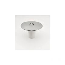 Csparkv - 115mm Shower Drain, Shower Drain, Shower Trap Cover Replacement, Universal Shower Drain Cover, Chrome Shower Outlet Cover, Fast Flow
