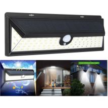 Trade Shop Traesio - Trade Shop - faro 118 leds mit solar pannel und faretto crepuscolare 30W -