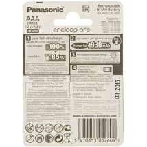 Batteria panasonic Eneloop formato aaa 1,2V 900MAH blister 4PZ.