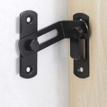 Hebillas De Cerradura De Puerta De Ángulo Recto De 90 Grados, Pernos De Bloqueo Curvos, Pernos De Palanca Deslizantes Para Puertas Y Ventanas, Color 