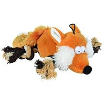 Fuchs mit Beinen und Seil, Plüschtier, 34 cm, Hund - Trixie