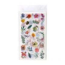 12 feuilles d'autocollants en papier